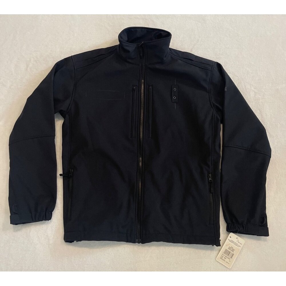 New Spiewak S318ZX Soft Shell Jacket‎ Mens Large Long Dark Navy